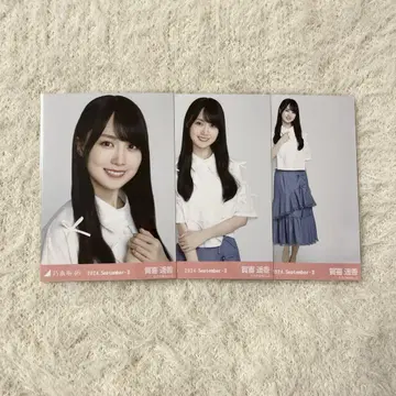 노기자카46 카키 하루카 리본 코디 컴프