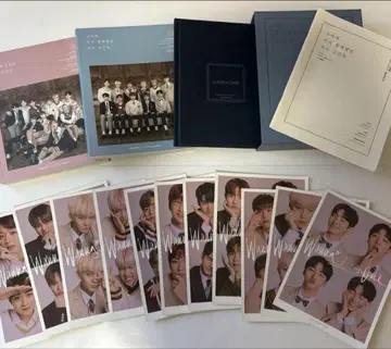 Wanna One 워너원 사진 에세이 포스터 클리어 파일 델리