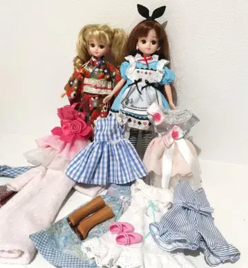 묶음 판매 리카짱 옷 갈아입기 의류 세트