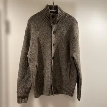 UNIQLO 수플레얀 스탠드 카라 가디건 M