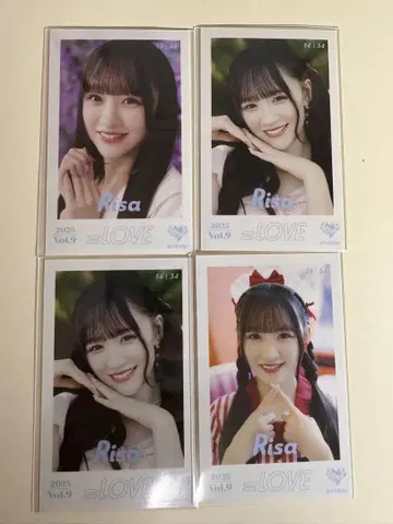 =LOVE 이코 미니 사진 카드 vol.9 오토시마 리사