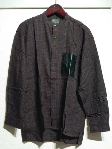 Pendleton 노카라 자켓 M 다크 브라운