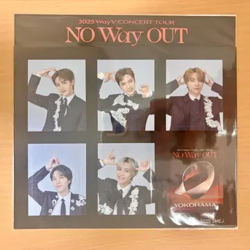 웨이션 WayV NO Way OUT 사진 스티커 시트 요코하마