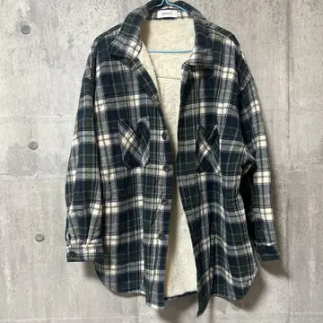 RAGOUT 체크 플란넬 셔츠 자켓
