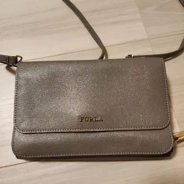 FURLA 숄더백 지갑 포함 그레이