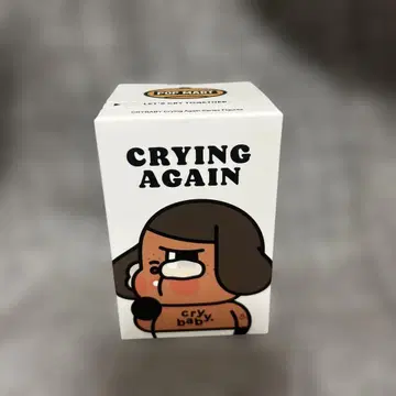 POP MART Crying Again cry baby 피규어