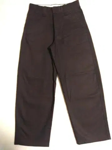 유니클로 U 와이드 핏 치노 39 dark brown