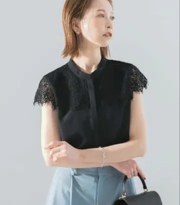 [ URBAN RESEARCH ROSSO WOMEN ] 블라우스 블랙