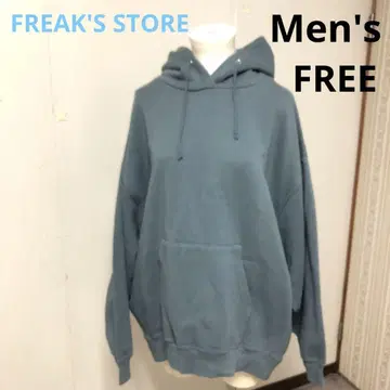 FREAK'S STORE 그레이 후드 부착 후드티 FREE 속기모