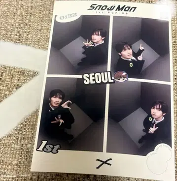 Snow Man 1st POP-UP 오리지널 굿즈 스노우맨
