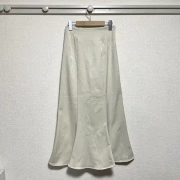 [ 새상품급 ] 레이 카즌 스웨이드 롱 머메이드 스커트