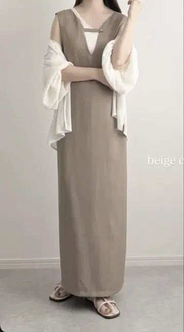 KOKO 2way 오버롤 스커트 L