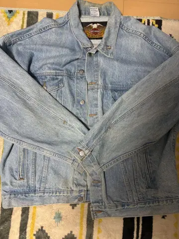 Harley-Davidson 데님 자켓 X-Large