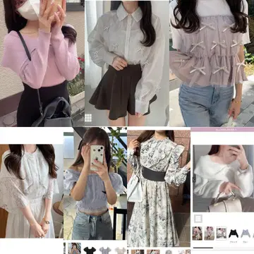GRL 상의 원피스 묶음 판매