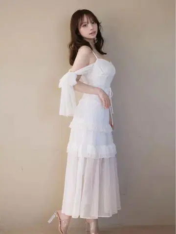 Simon flare dress andmary