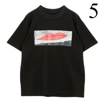 5 SACAI 25AW MAN RAY 입술 T셔츠 사카이 만레이 새상품