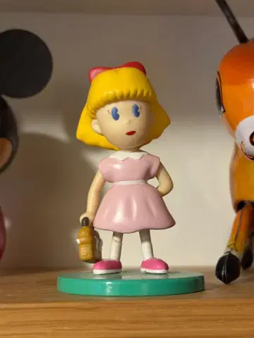 MOTHER2 폴라 피규어 큰 사이즈 받침대 포함 약 11cm