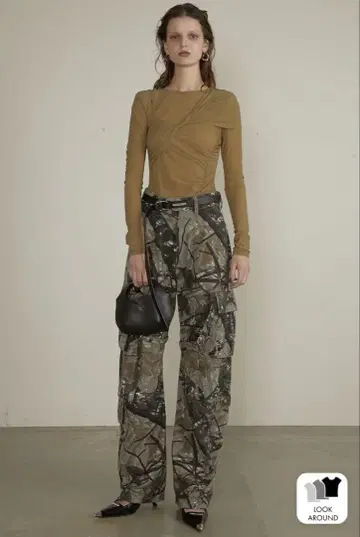 PRANK PROJECT Barrel Leg Cargo Pants