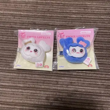 TWICE GIGO 봉제 인형 헤어핀 다브리 다현 쯔위 쯔브리
