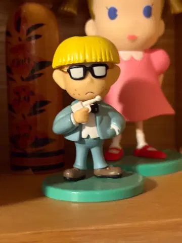 MOTHER2 제프 피규어 큰 쪽 받침대 포함 약 11cm