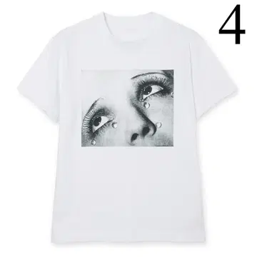 4 SACAI 25AW MAN RAY 눈물 셔츠 사카이 맨레이 새상품