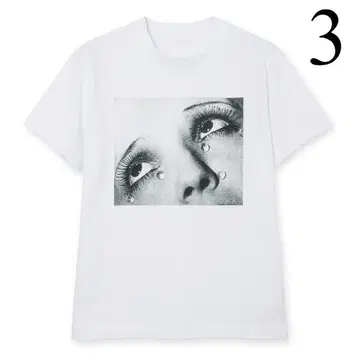 3 SACAI 25AW MAN RAY 눈물 셔츠 사카이 맨레이 새상품