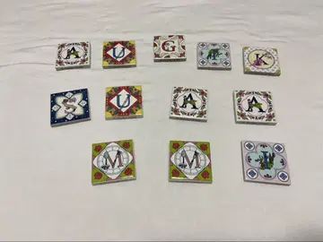 지브리 파크 알파벳 타일