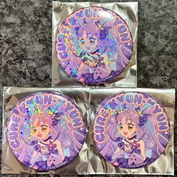 홀로그램 캔뱃지 너와 아이돌 프리큐어 랜드마크 타워 큥큥