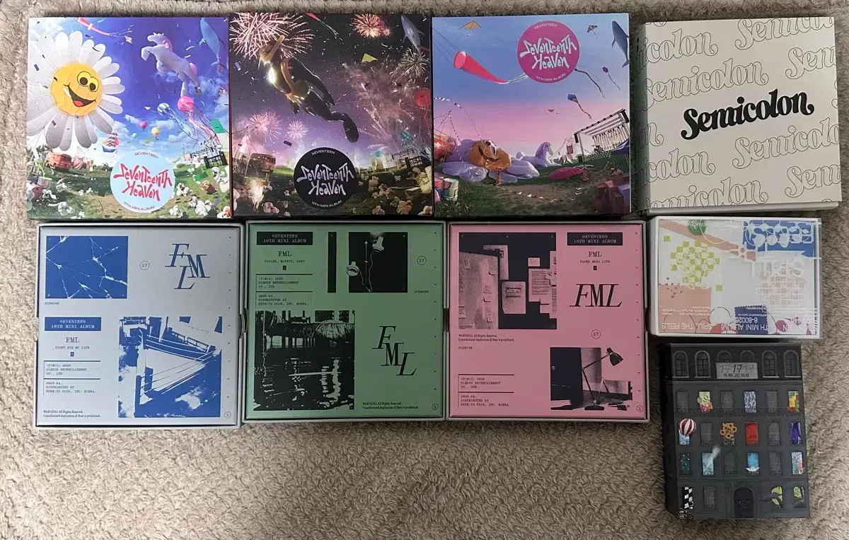 Seventeen unsealed album wts