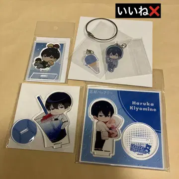 망각 배터리 청봉하류화 4점 아크릴 스탠드 (이온, TSUTAYA