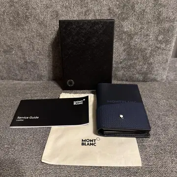 미사용 새상품 / 박스 포함 MONTBLANC 카드 케이스 명함지갑