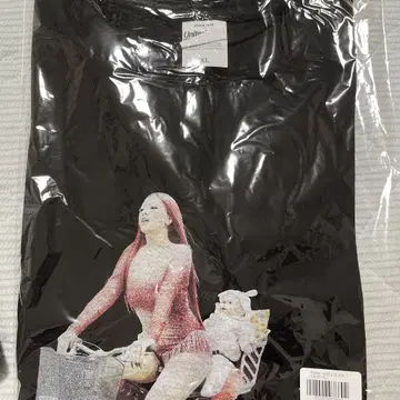 찬미나 [ WORK HARD ] BLACK T-SHIRT XL