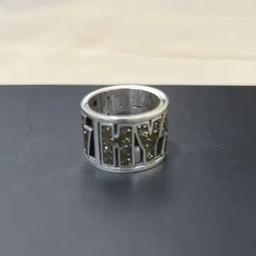 HYSTERIC GLAMOUR 글리터 로고 반지