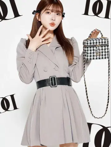 darich 더블 자켓 원피스