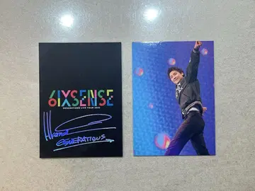 GENERATIONS 6IXSENSE 포토 카드 시크릿 코모리 하야토