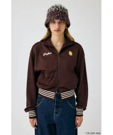 moussy MLB LINE TRACK 자켓