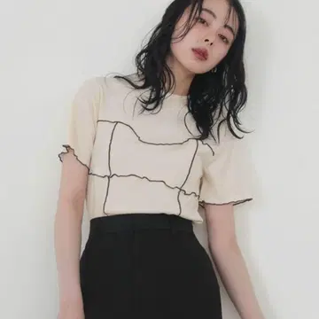 t셔츠 멜로뷔스티에 라인T셔츠 여성용