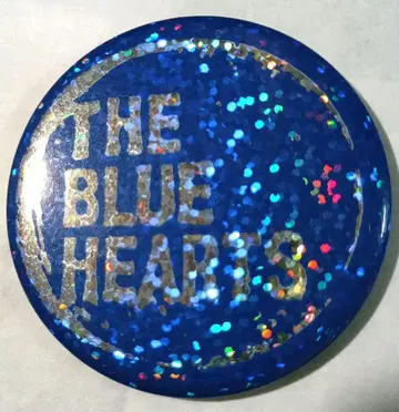 초레어! 더 블루 하츠 배지 키라키라 THE BLUE HEARTS
