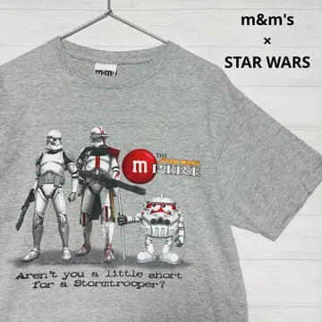 m&m's x STARWARS 멕시코제 프린트T셔츠
