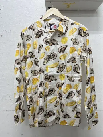 SON OF THE CHEESE 굴 오이스터 레몬 긴팔 셔츠 L