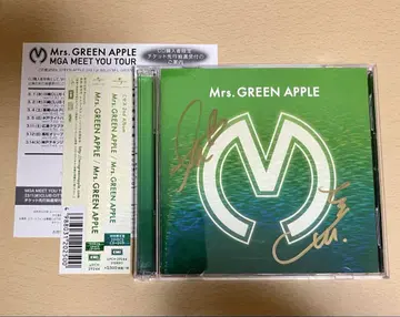 미세스 그린애플 2nd 앨범 친필 사인 초회 한정판 CD+DVD