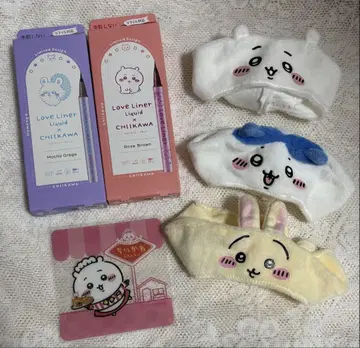 치이카와 (먼작귀) Love Liner 고양이 모자 레스토랑 코스터