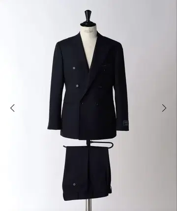 UNITED ARROWS 더블 브레스트 수트 네이비 M 46