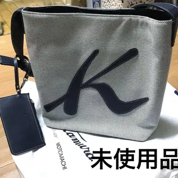 K Katomura 숄더백 / 네이비 미사용품