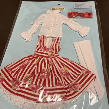 리카짱 캐슬 2016년 발렌타인 컬렉션 드레스 27cm 빨간색
