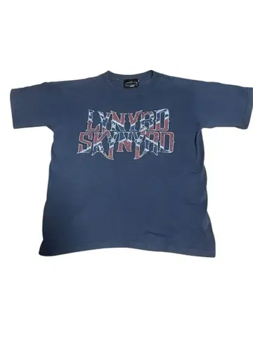 LYNYRD SKYNYRD 네이비 T셔츠 레나드 스키너드