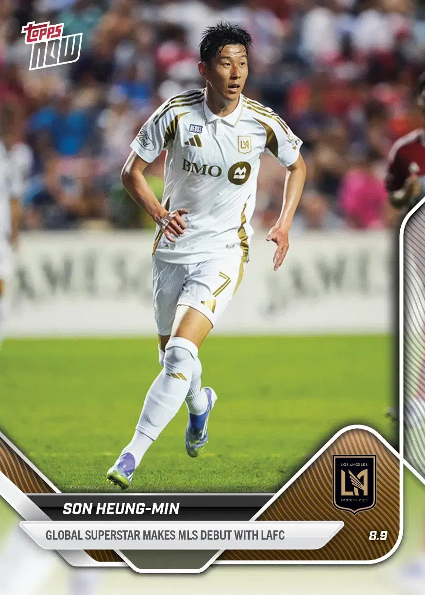 손흥민 2025 MLS 탑스 나우 73 LAFC 스포츠카드