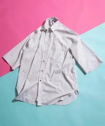 MAISON SPECIAL 엑스트라 프라임 오버 슬리브 셔츠 01