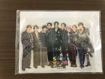 SnowMan SnowWorld 아크릴 스탠드 전원