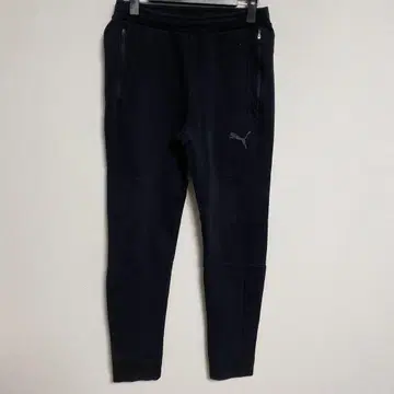 푸마 블랙 조거 팬츠 S